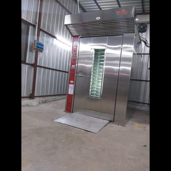 168 Bread Capacity Large Size Rotary Rack Oven Rea