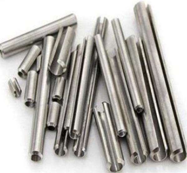 Dowel pin and elastic pins