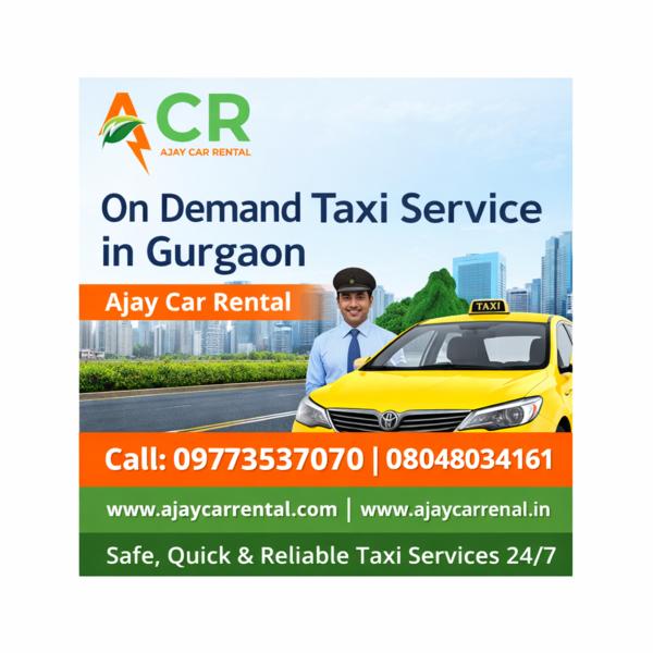 taxi services in gurgaon