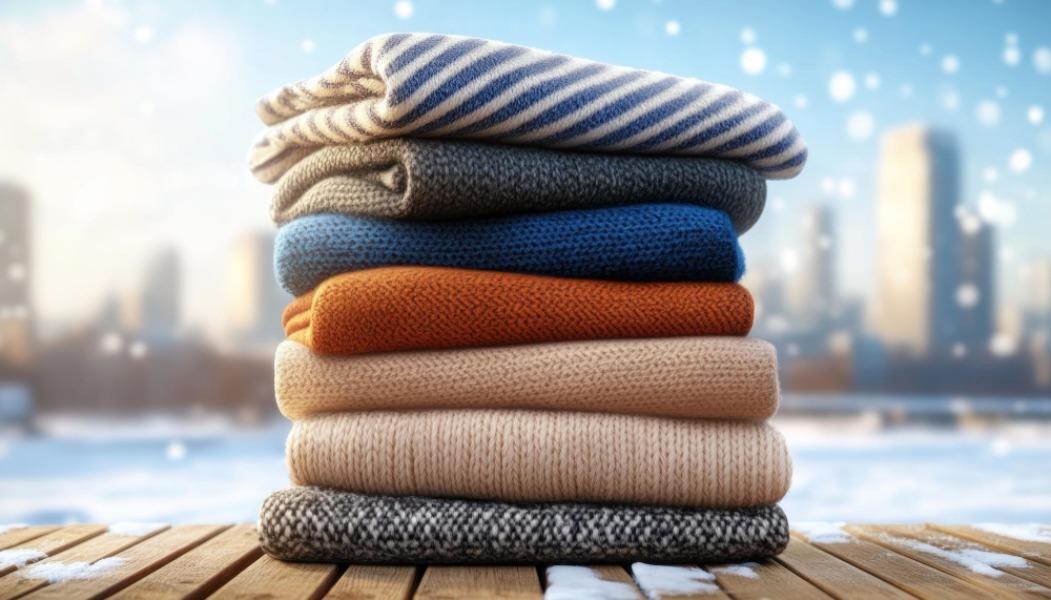 Winter wear goes through a lot