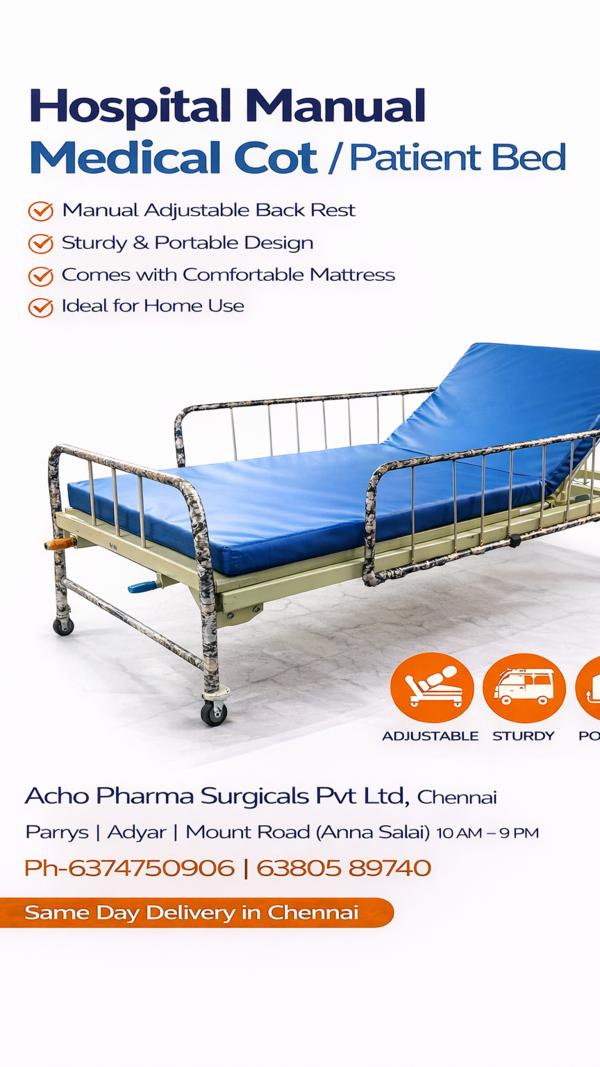 hospital cot in perumbakkam