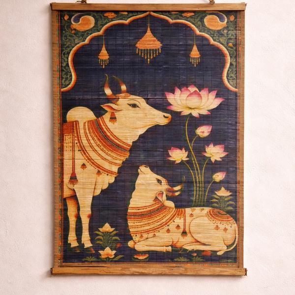 This wall hanging has been mad