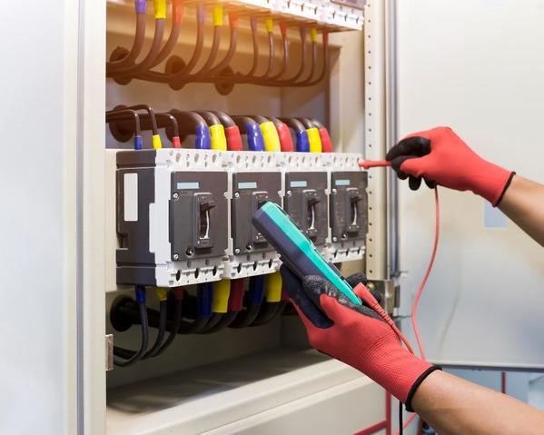 Electrical panel installation testing and commissi