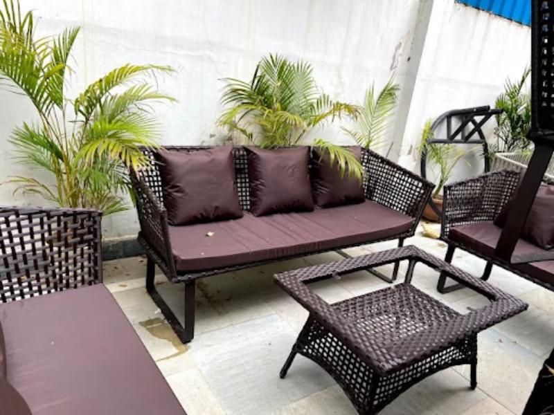 Outdoor spaces today are designed to be lived in, 