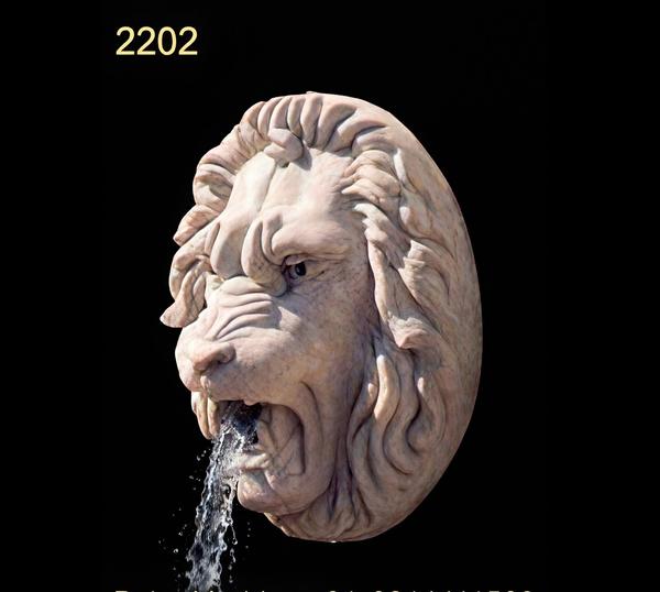 Sandstone Lion Fountain A Timeless Water Feature i