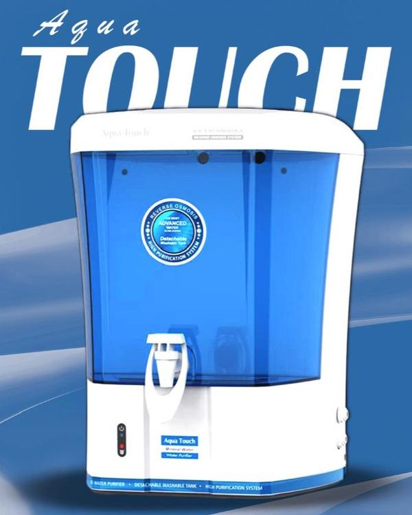 It uses Reverse Osmosis (RO) purification technolo