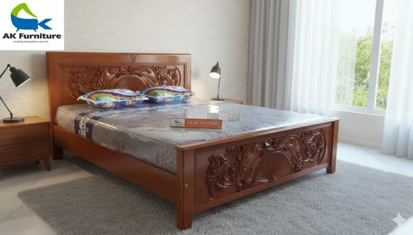 Teakwood Designer Cot Onl