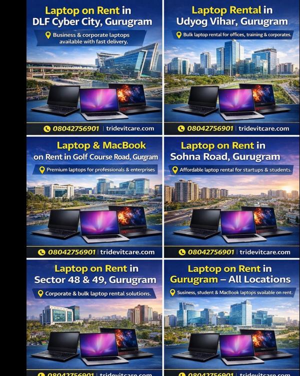 Laptop on Rent in Sector 48 & 49, Gurugram We prov