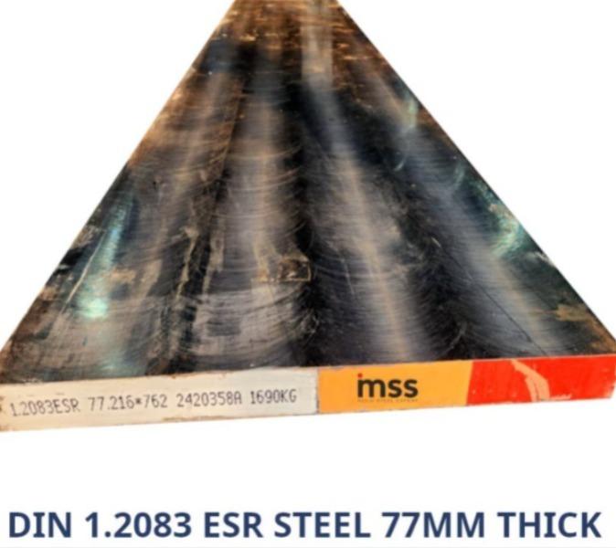 DIN 1.2083 ESR steel, supplied by Milano Special S