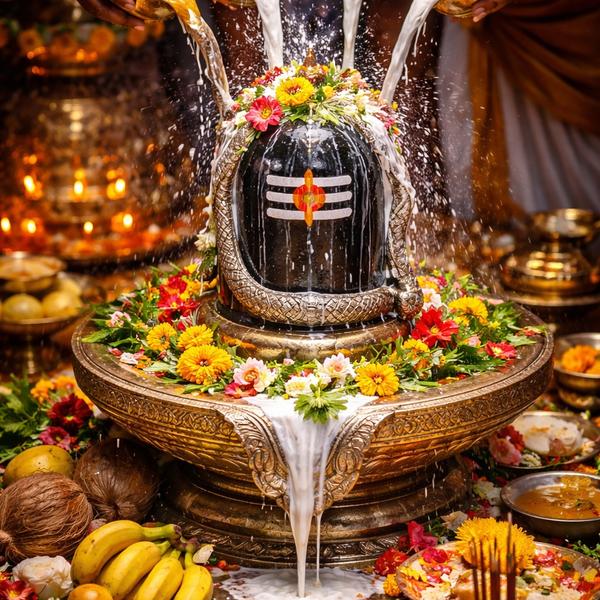 Rudrabhishek Puja is a sacred 