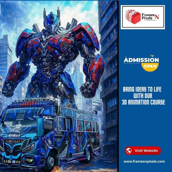 Enroll now in our 3D Anim