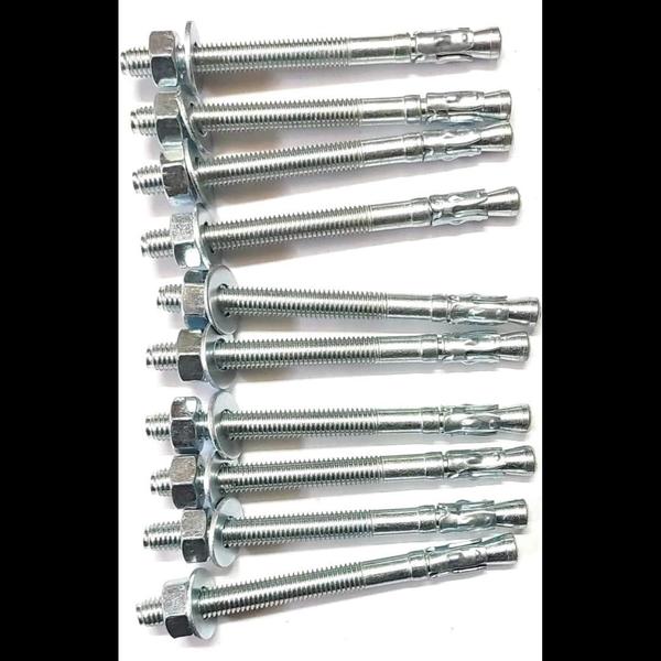 Wedge anchor boltsWedge anchor bolts are mechani