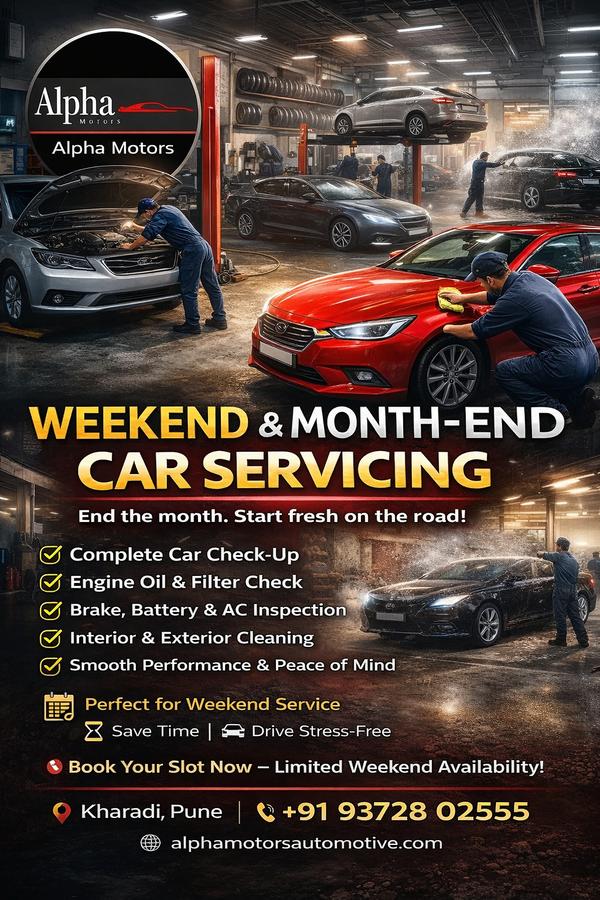 WEEKEND & MONTH-END CAR SERVIC