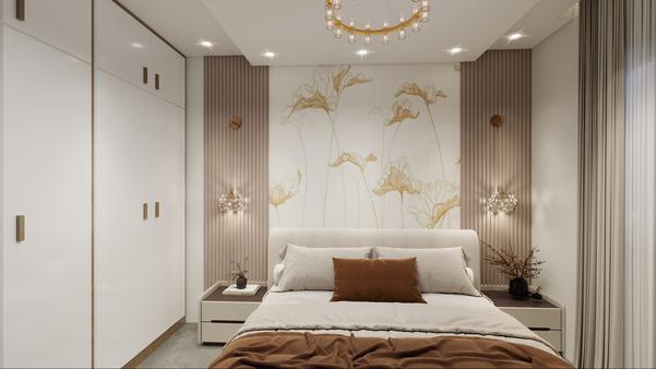 A bedroom that reflects simpli