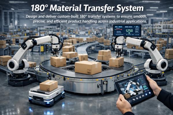 180 degree Material Transfer System Design and de