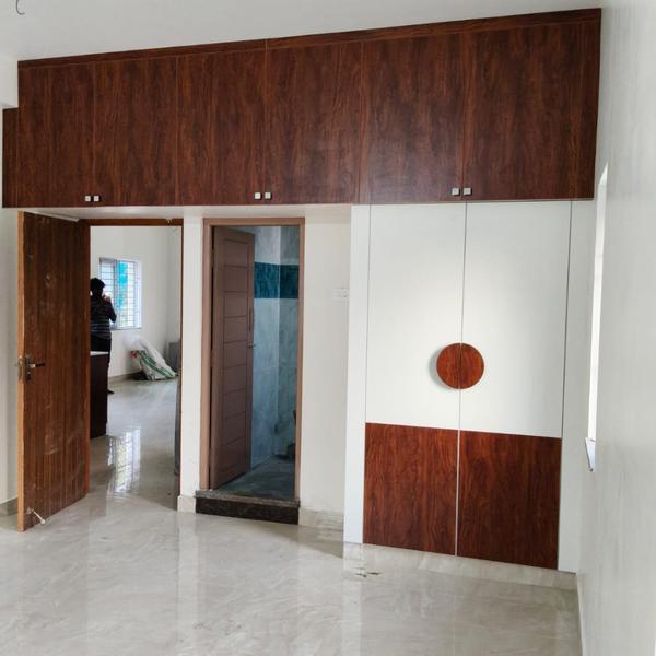 Sucessful wardrobe completed in Irugu Plywood with
