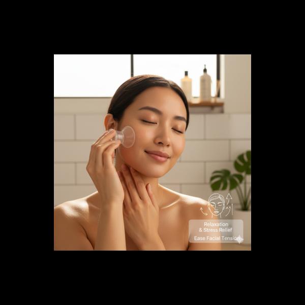 Beyond skin benefits, facial cupping off