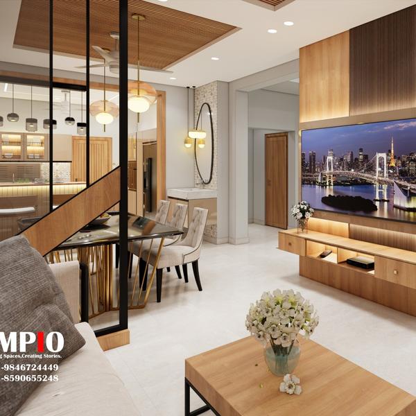 This interior showcases a