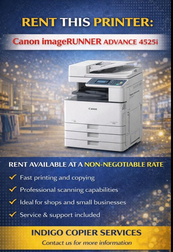 canon imagerunner advance 4525