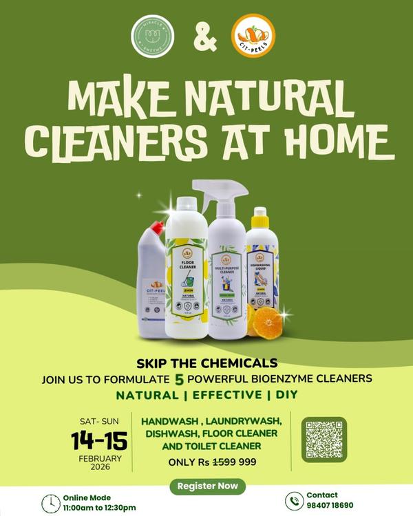 If you’re making bio enzy