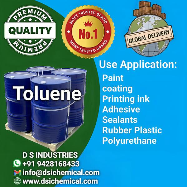 TOLUENE We Leading D S INDUSTRIES Premium Quality 