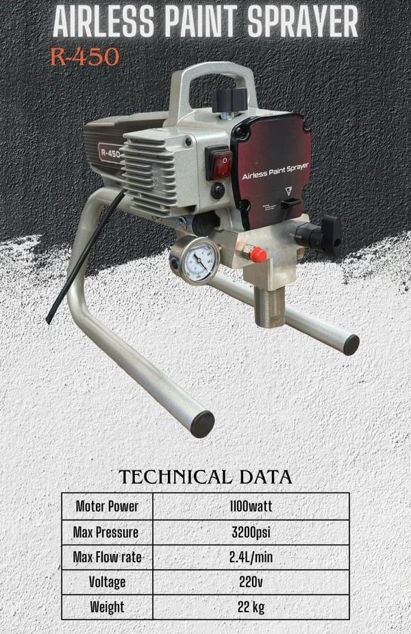 AIRLESS PAINT SPRAYER DEA