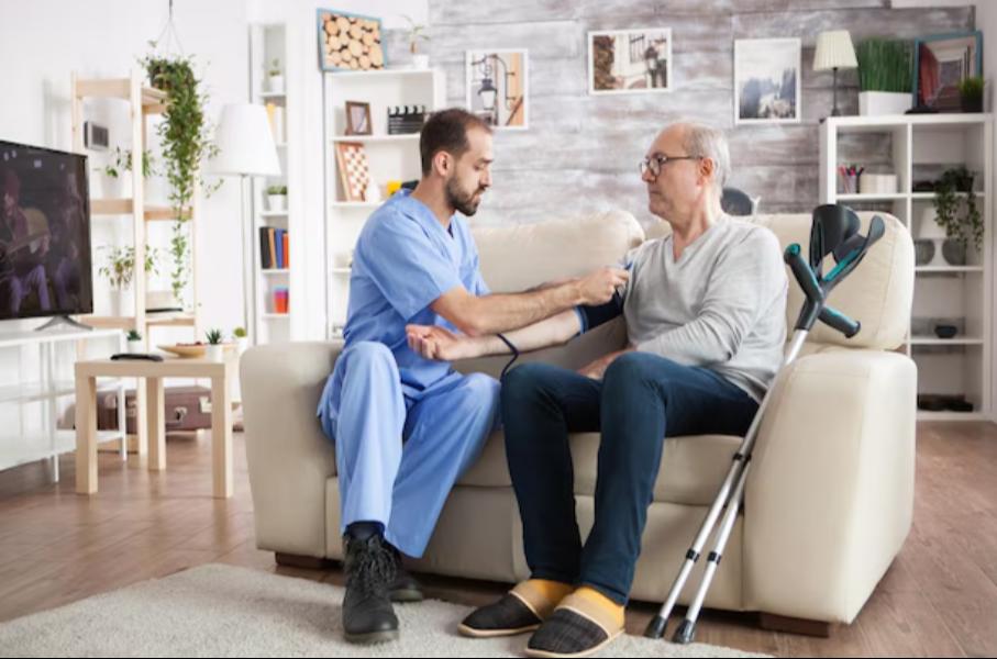 Old age home with medical chec