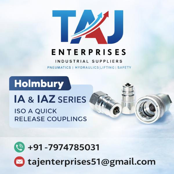 Holmbury IA & IAZ Series ISO A Quick Release Coupl