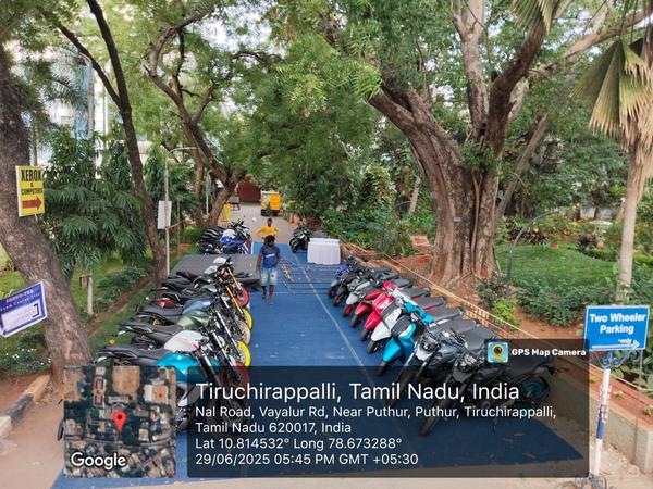 Our bike showroom has many bik