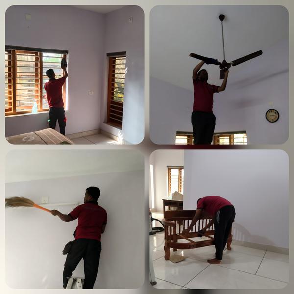 Professional deep cleaning ser