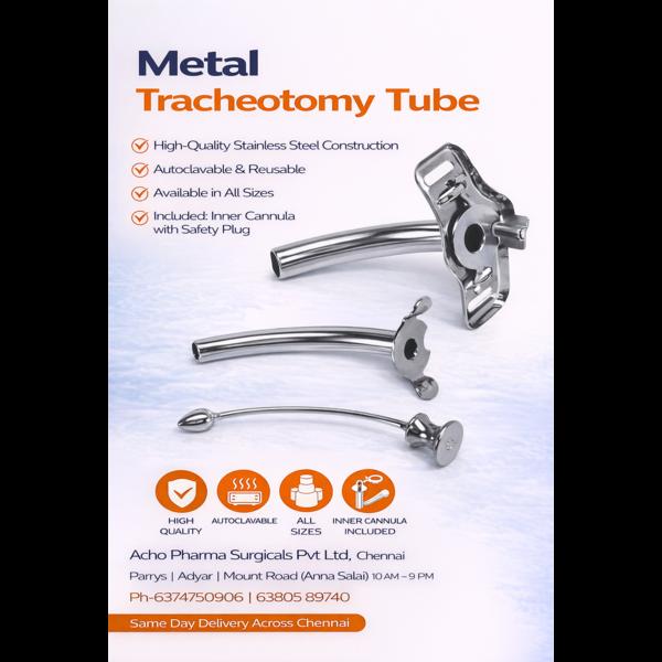 Metal Tractotomy Tube in thura