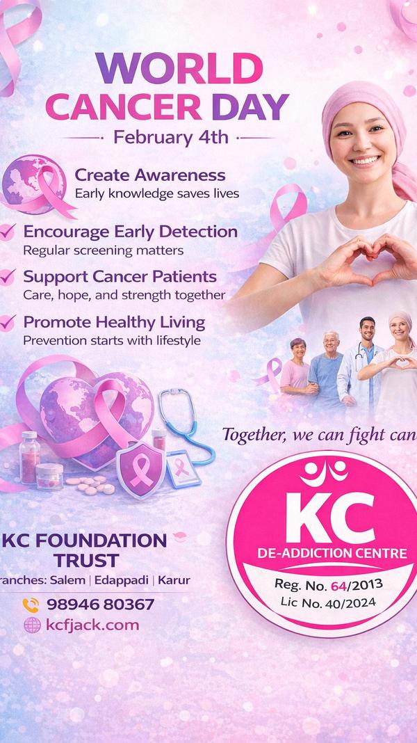 world cancer day awareness sal