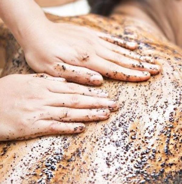 Near by body scrub and body cleansing tr