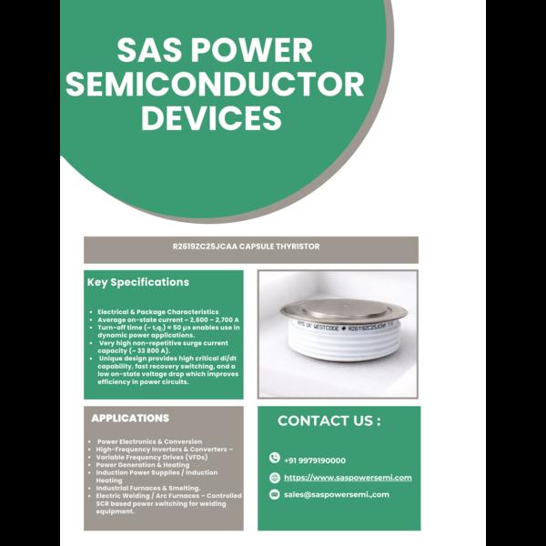 (a high-power capsule-type thyristor often referen