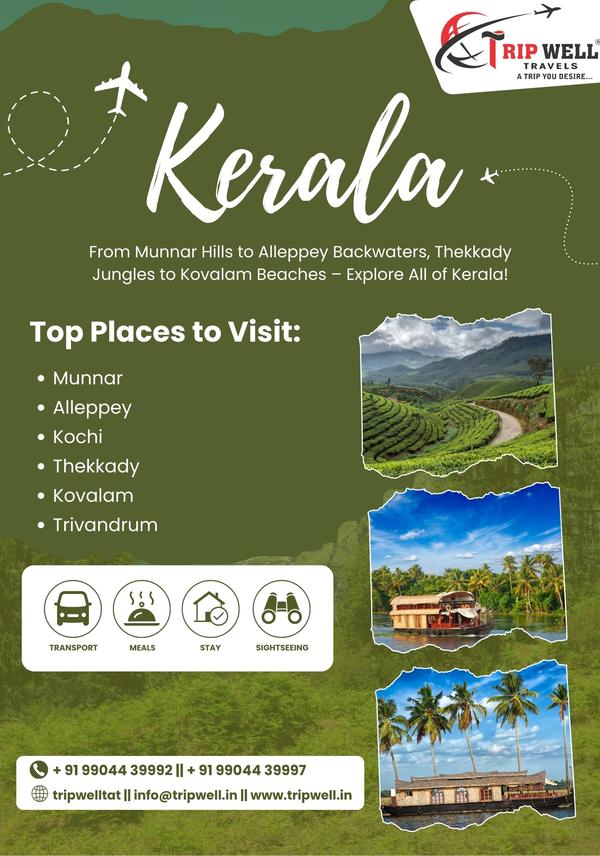 kerala backwaters tour package