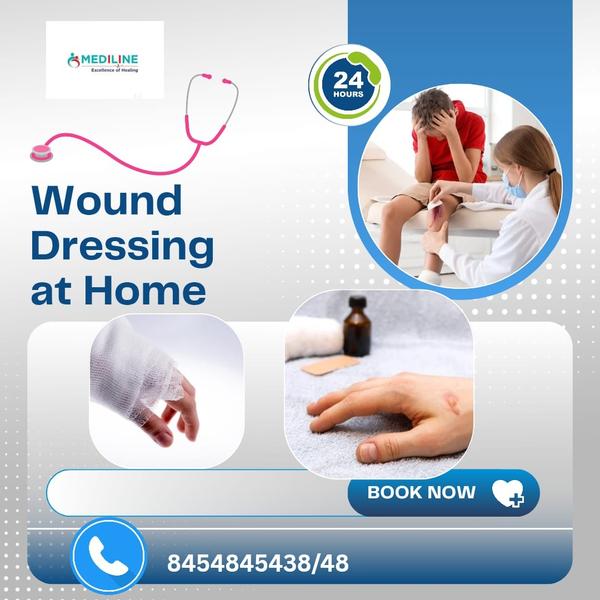 Wound dressing at home Book no