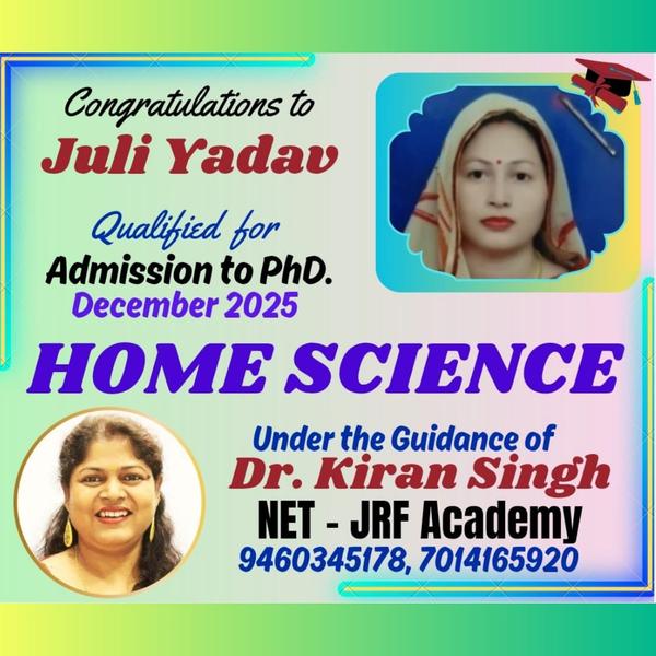 Congratulations to Juli Y