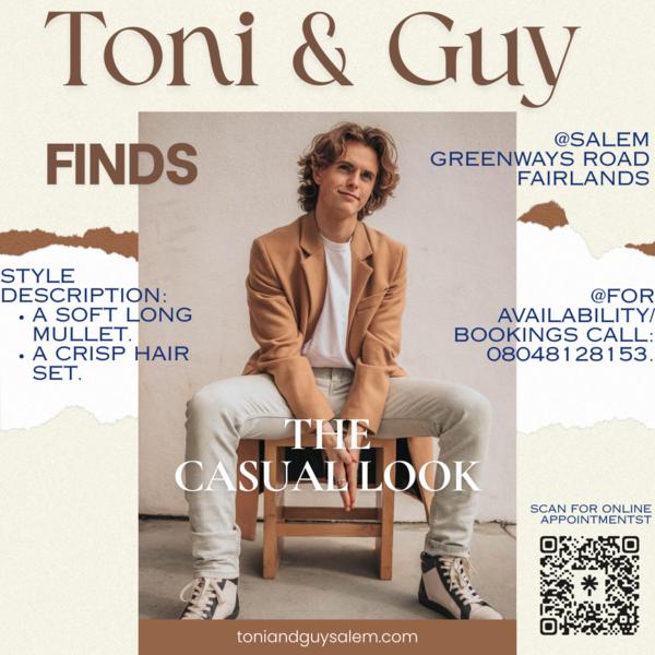 Men’s Casual Look
Overview:
A men’s casu