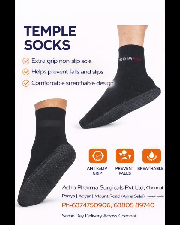 🛕 Temple Socks / Anti-Slip So