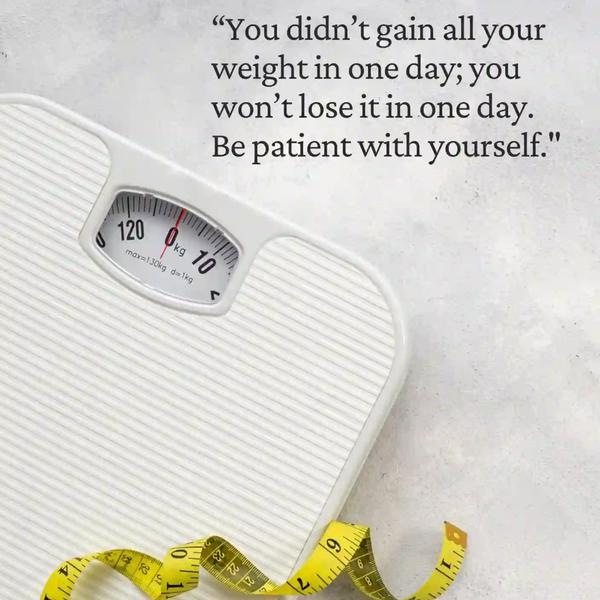 You didn't gain all your weigh
