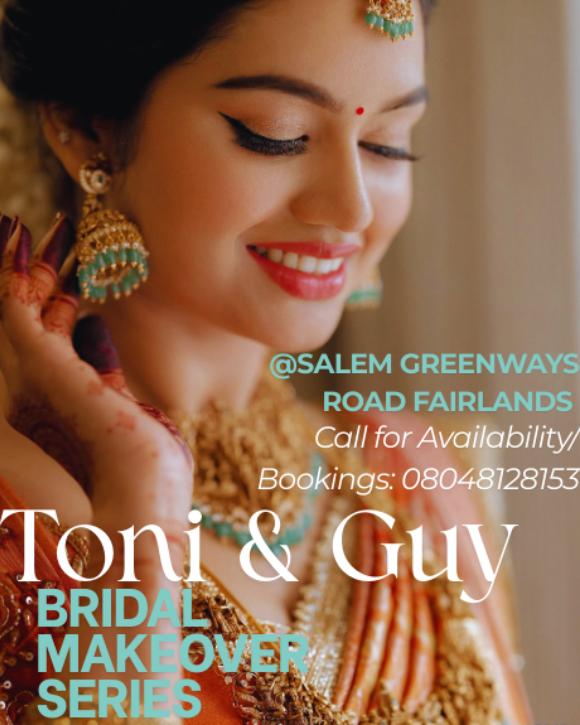 Toni & Guy Salem Greenways Road Fairland