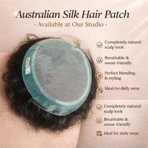 Australian Silk Hair Patch Available at 