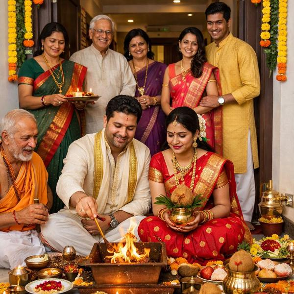 A Vedic North Indian Pandit is