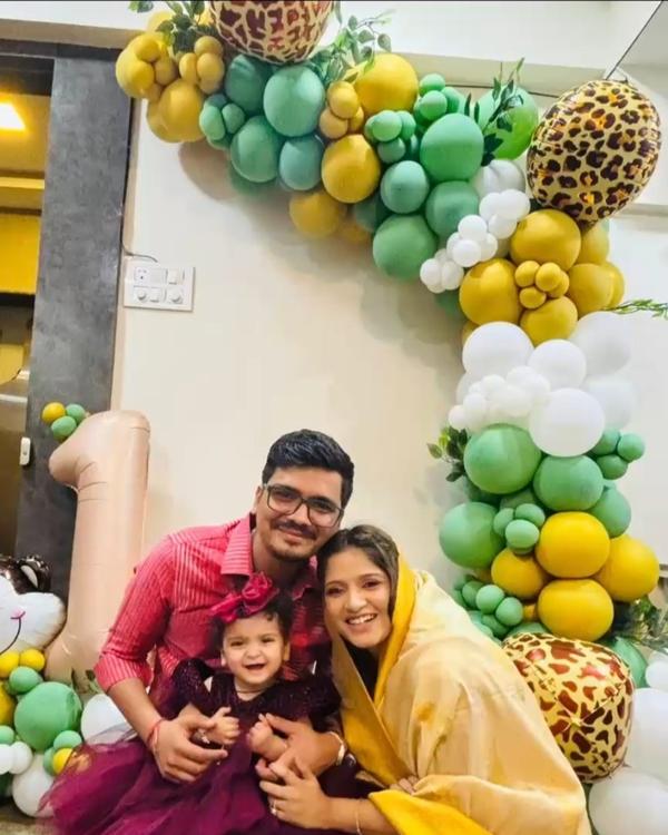 1st birthday balloon decoratio