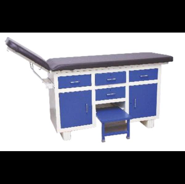 An examination couch is p