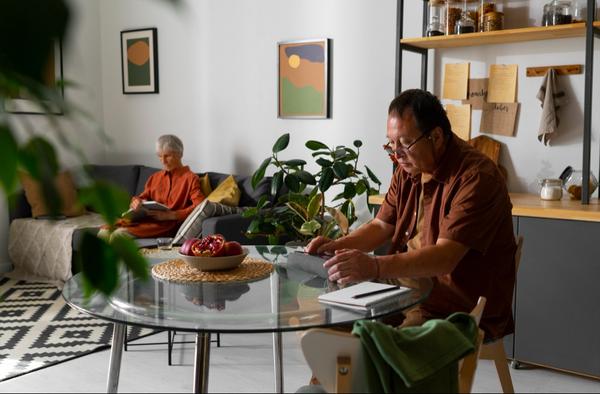 A peaceful post-retirement lif