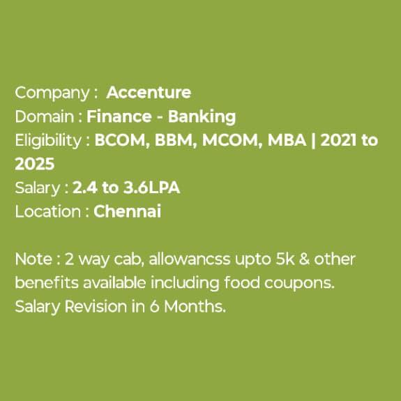 Accenture finance role