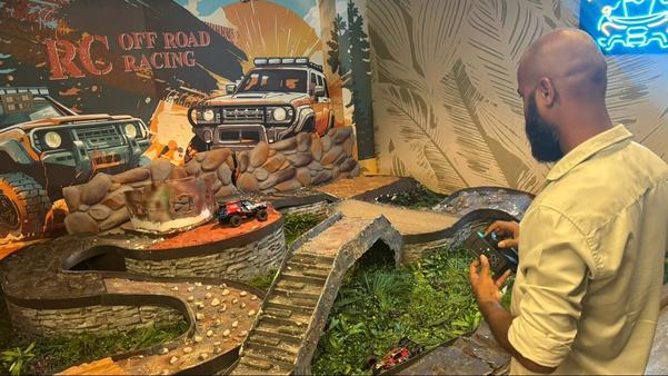 advanced rc cars and play area