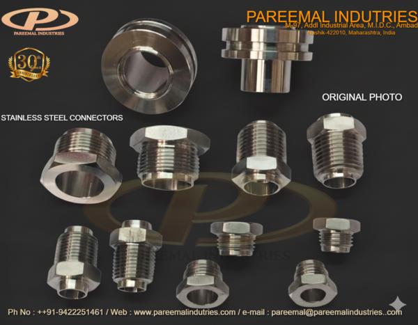 🔧 Precision in Every Connection – Stainless Steel