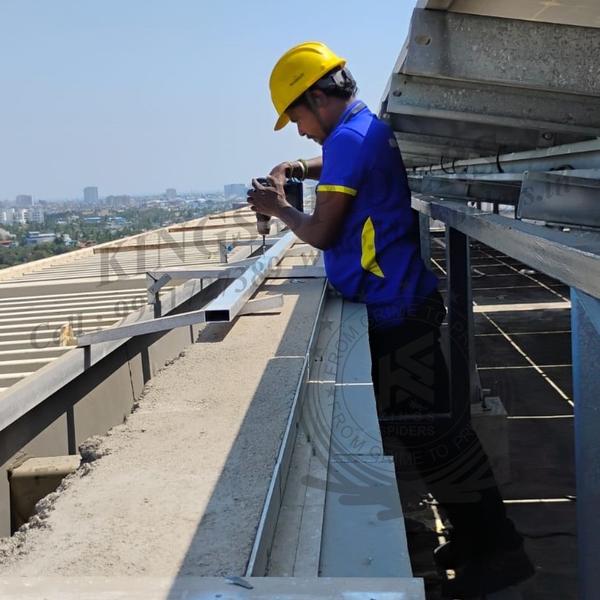 ACP Sheet Fixing work, ACP She